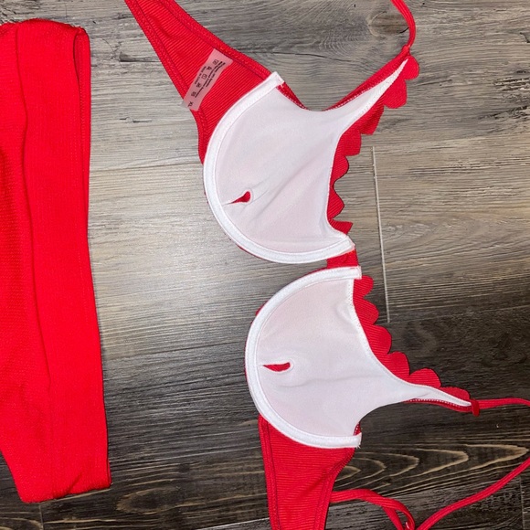 NWT red SHEIN bathing suite/bikini - Picture 4 of 4